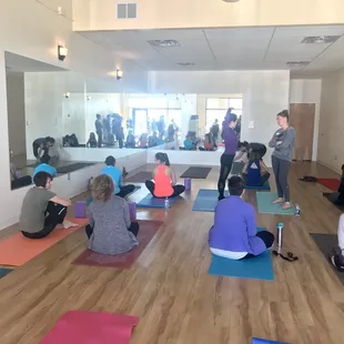 Interior of Yoga by Julia.