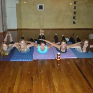 Me and the ladies @ Yoga Oasis