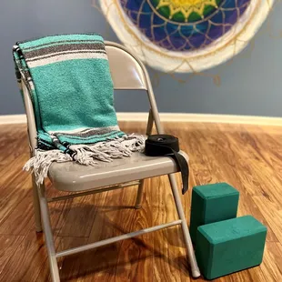 Chair yoga available