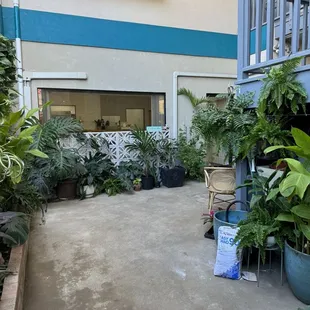 How cute is this hidden oasis!