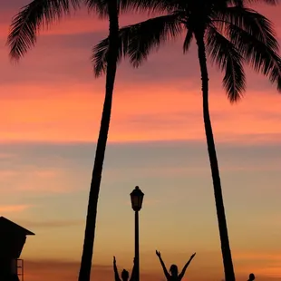 Sunset Yoga on the beach!