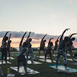 We offer special classes such as full moon yoga and yoga sculpt!