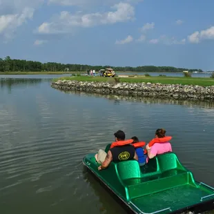 Paddle Boating on the Severn River