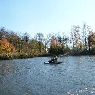 You can fish or paddle boat in the lake.