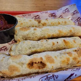 Pepperoni breadsticks