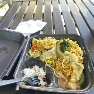 Veggie Butter Garlic Noodles were nasty