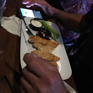food, waffles