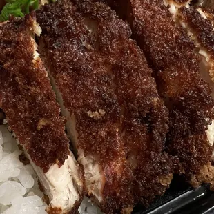 a close up of a plate of food