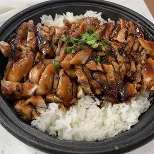 Large chicken teriyaki