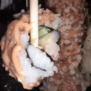 Cali roll not the Tempura Cali roll which we ordered