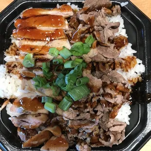 Chicken &amp; Beef Teriyaki