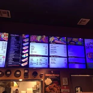 Menus
