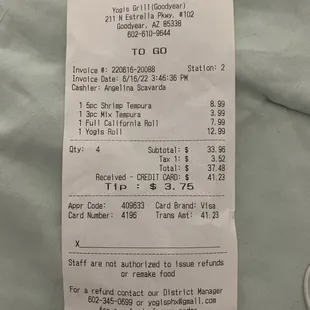 Proof of purchase and still waiting on my refund.