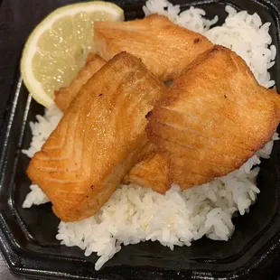 Teriyaki salmon