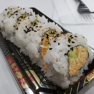 Spicy California roll