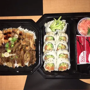 sushi and sashimi, food