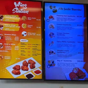 You can order from Wing Station &amp; Oh Sushi Burrito here as well!