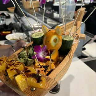 Two of us had all you can eat and the others had the bento boxes! Everyone loved their food! Even gave us boat