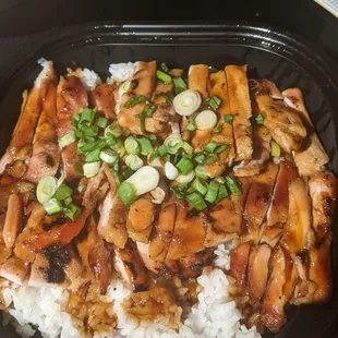 Lrg chicken teriyaki.