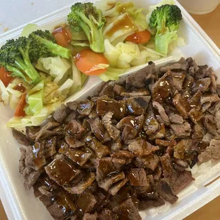 Chicken Veggie Plate