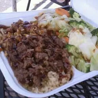 Chicken and Beef Plate