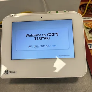 Credit card terminal