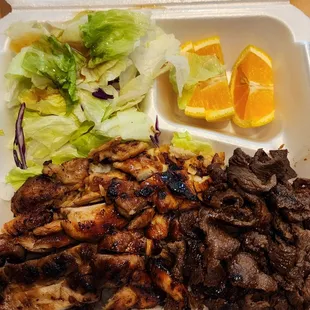 #6 Beef/Chicken plate