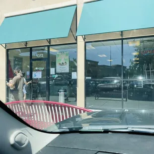 New person arrived- doors locked.