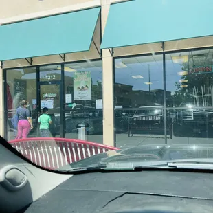 New Folks walking up- doors still locked.