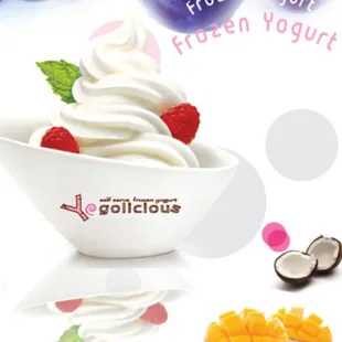 a bowl of yogurt and fruit