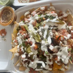 Nachos looked like they had potential