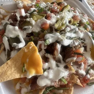 Nacho cheese sauce ? Yuk!