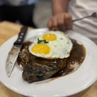 Prime Rib Loco Moco