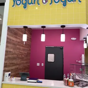 Yogurt store front