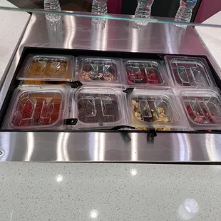 Fresh toppings