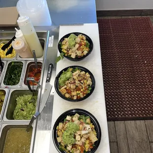 Burrito bowls