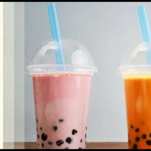 three different drinks