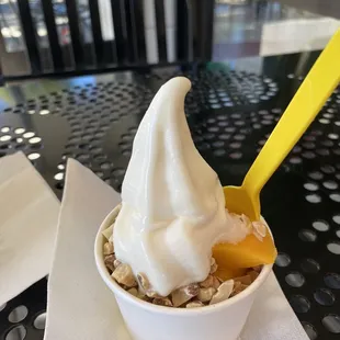 Original Tart x Mango x almonds