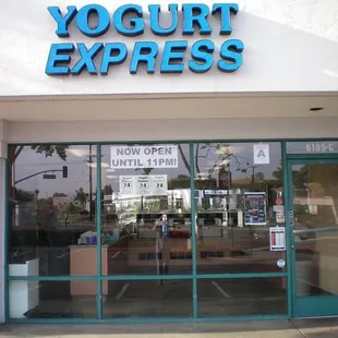 Yogurt Express La Mesa, CA.