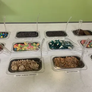 More yummy toppings.