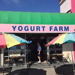 A normal yogurt place