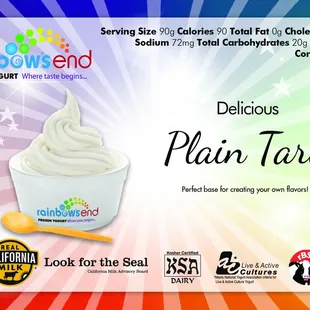delicious plain tart