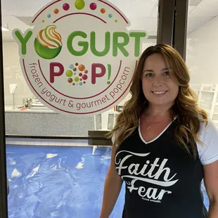 Mrs. Yogurt Pop!   Come stop by and say Hi!