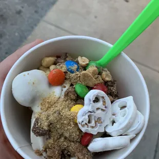 The yogurt is so good