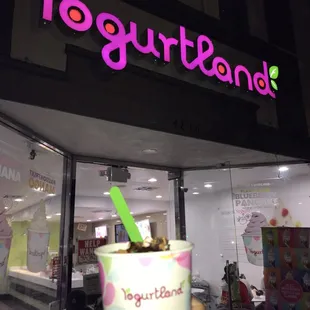 Pistachio, Cookies &amp; Cream, Passion Fruit Sorbet