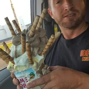 70 oz unlimited cup... This is small compared to most ;)