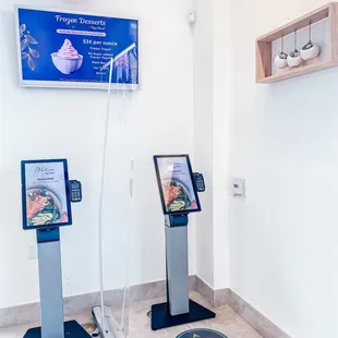 Self ordering booths