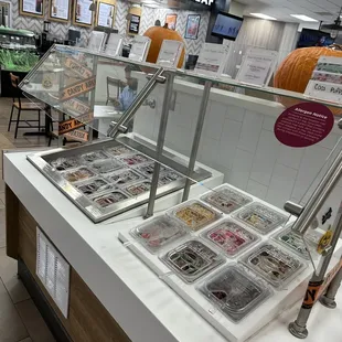 Tons of tasty toppings....