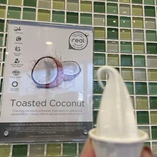 Tastes like real coconut!