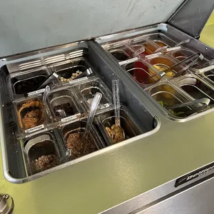 Cold toppings
